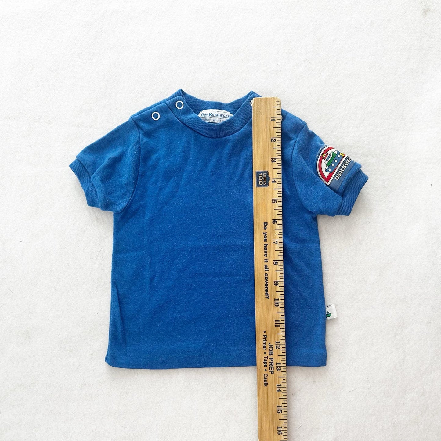 Vintage OshKosh Vinyl Boat Patch Layer Tee: 24m