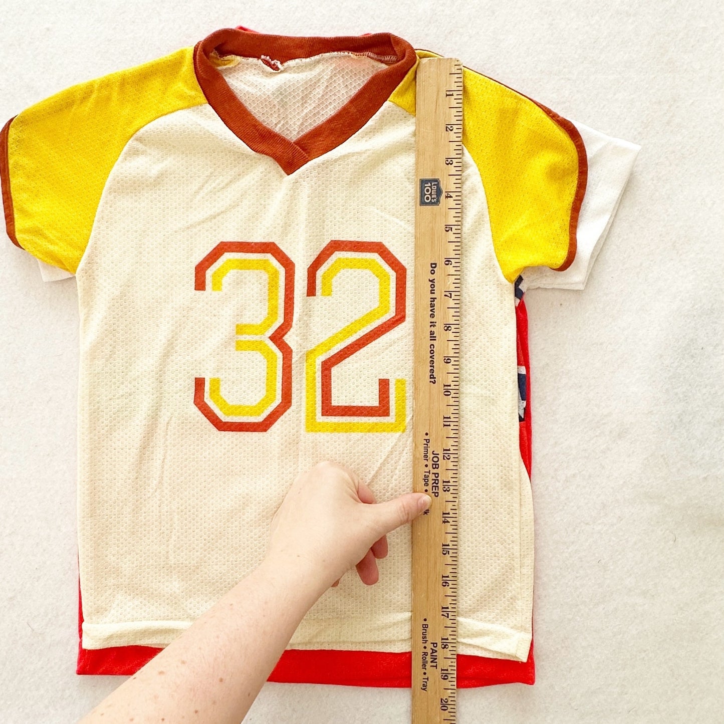 Vintage Carter’s Jersey Style Tees: 8y - Yellow Clover Vintage Kids Clothes