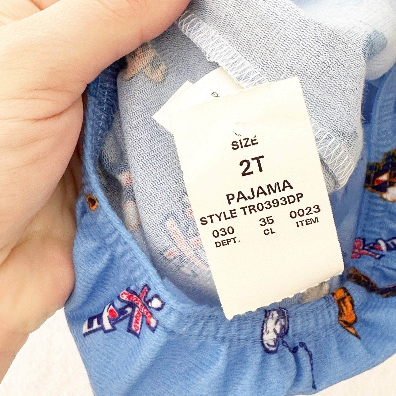 Y2K Disney Pooh Train Pajama Pants: 2T - Yellow Clover Vintage Kids Clothes