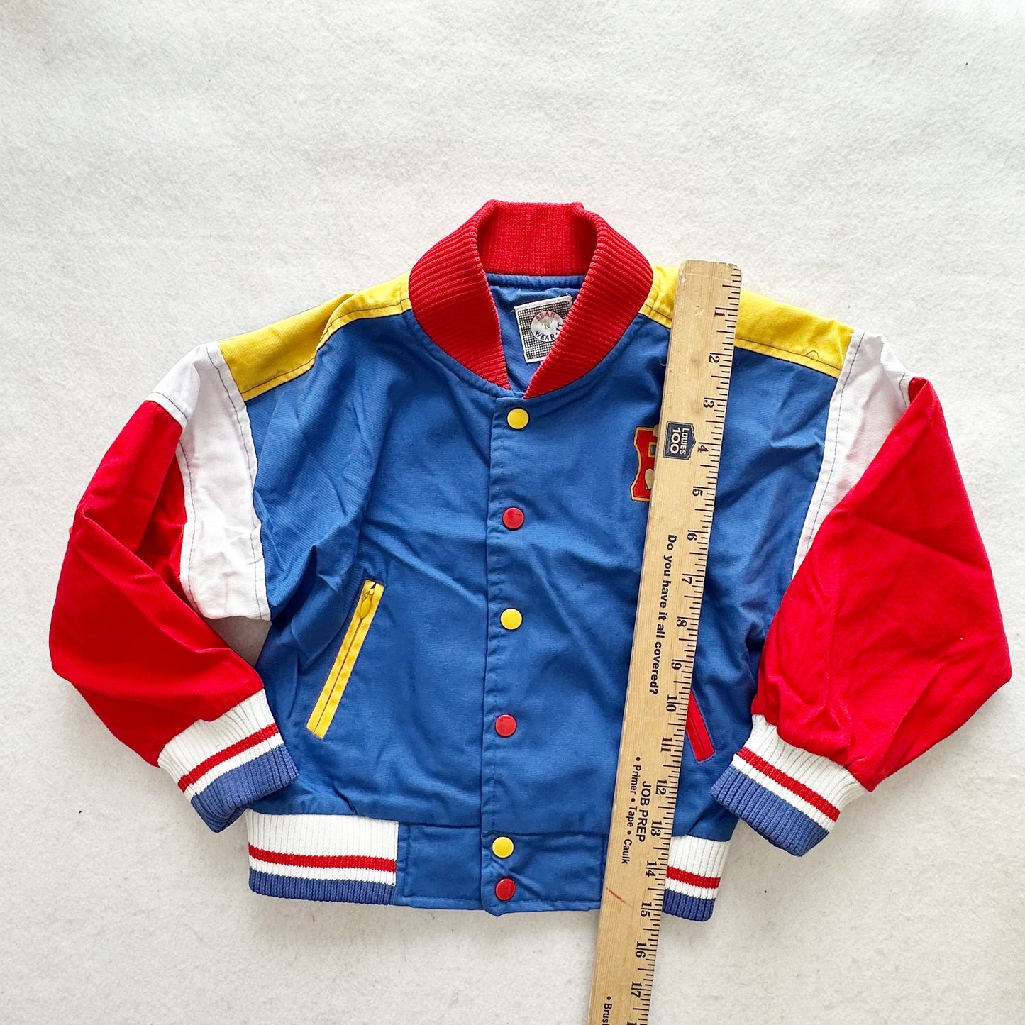 Vintage Bear N’ Wear It Athletic Athletic Cotton Jacket: 4T - Yellow Clover Vintage Kids Clothes