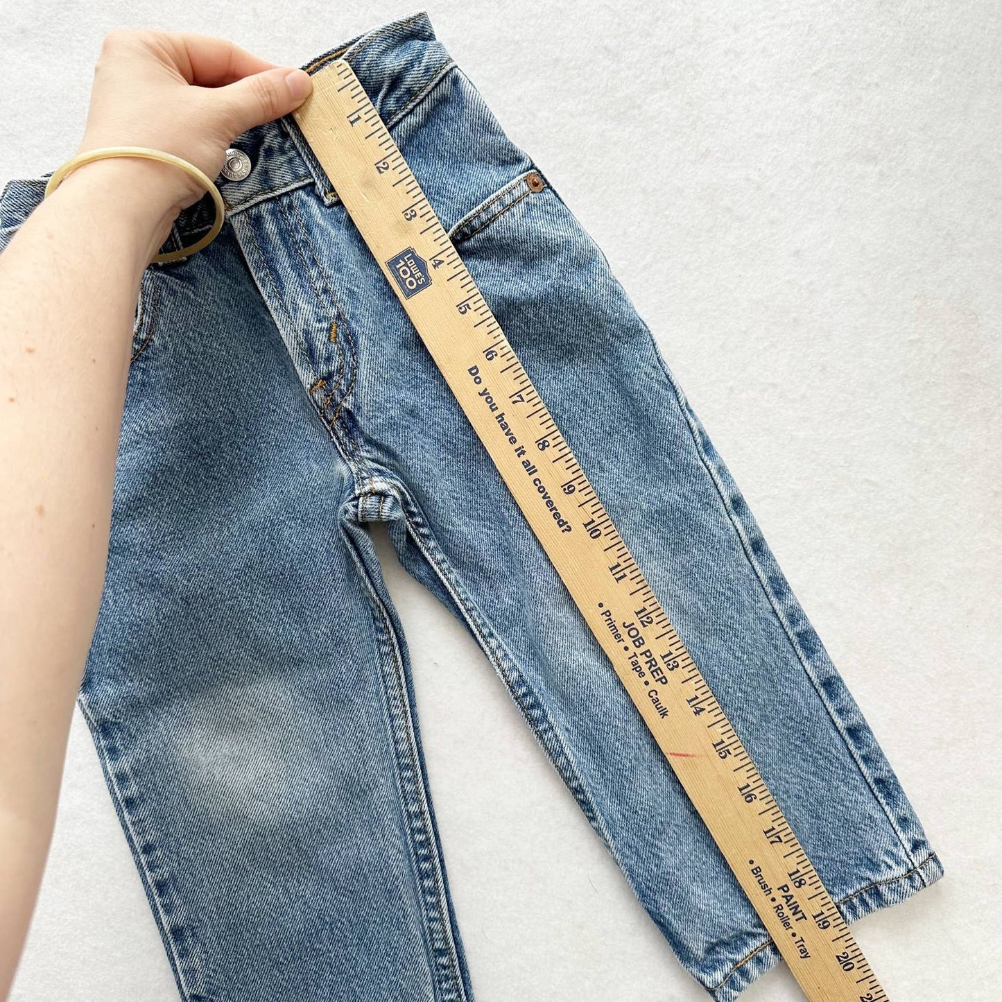 Y2K Levi’s 550 Medium Wash Jeans: 3T - Yellow Clover Vintage Kids Clothes
