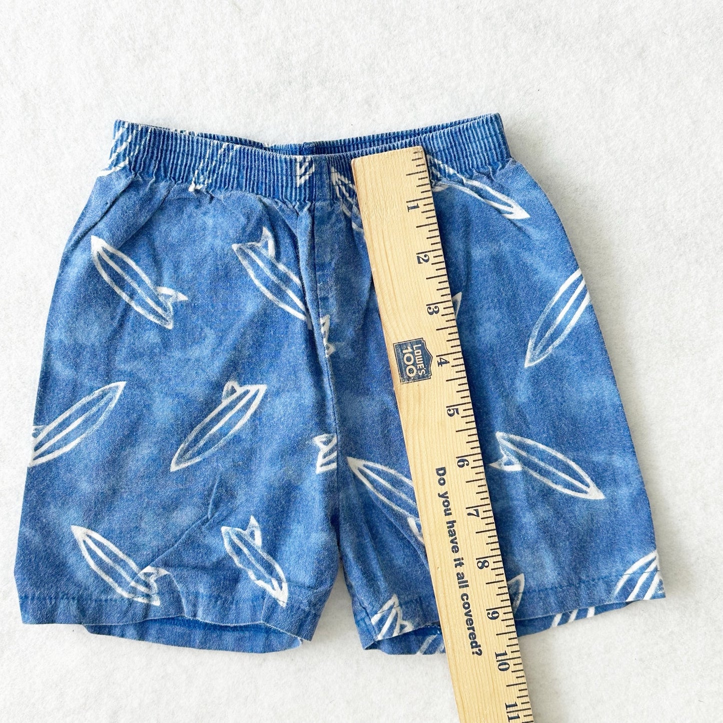 Vintage Small Steps Beach Bugs Tank + Shorts Set: 2T? - Yellow Clover Vintage Kids Clothes