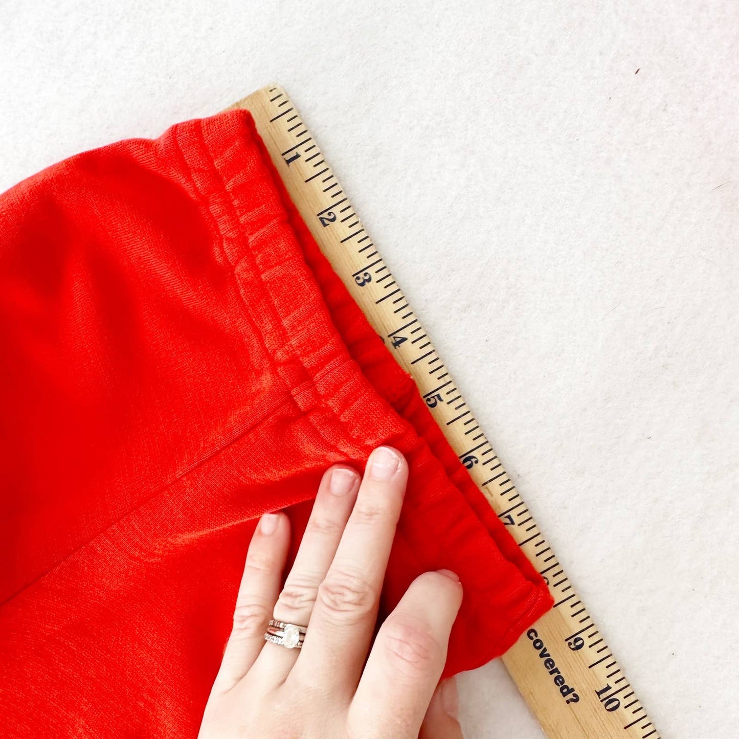 Vintage Carter’s Apple Knee Pull On Pants: 12m - Yellow Clover Vintage Kids Clothes