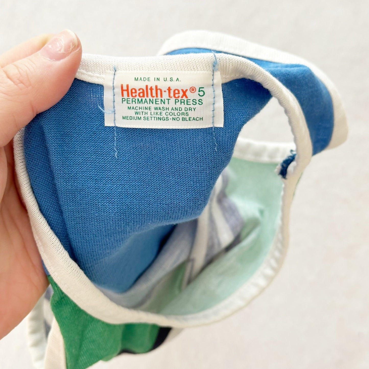 Vintage Healthtex Track Star Tank Top: 3T? - Yellow Clover Vintage Kids Clothes