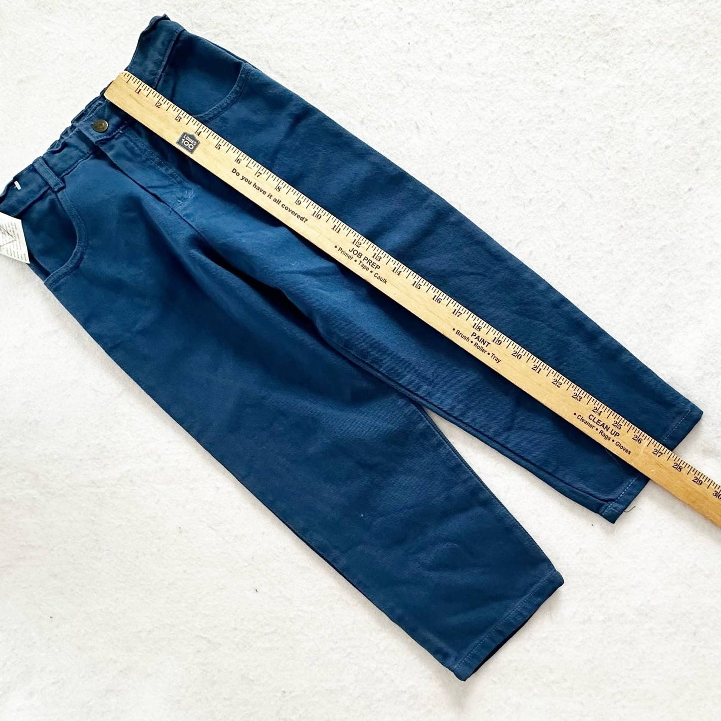 Vintage Guess Kids Deadstock Blue Pants: 6y - Yellow Clover Vintage Kids Clothes