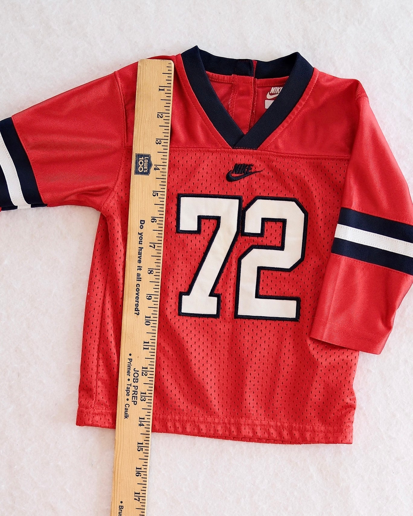 Y2K Nike Jersey Style Athletic Top: 18m