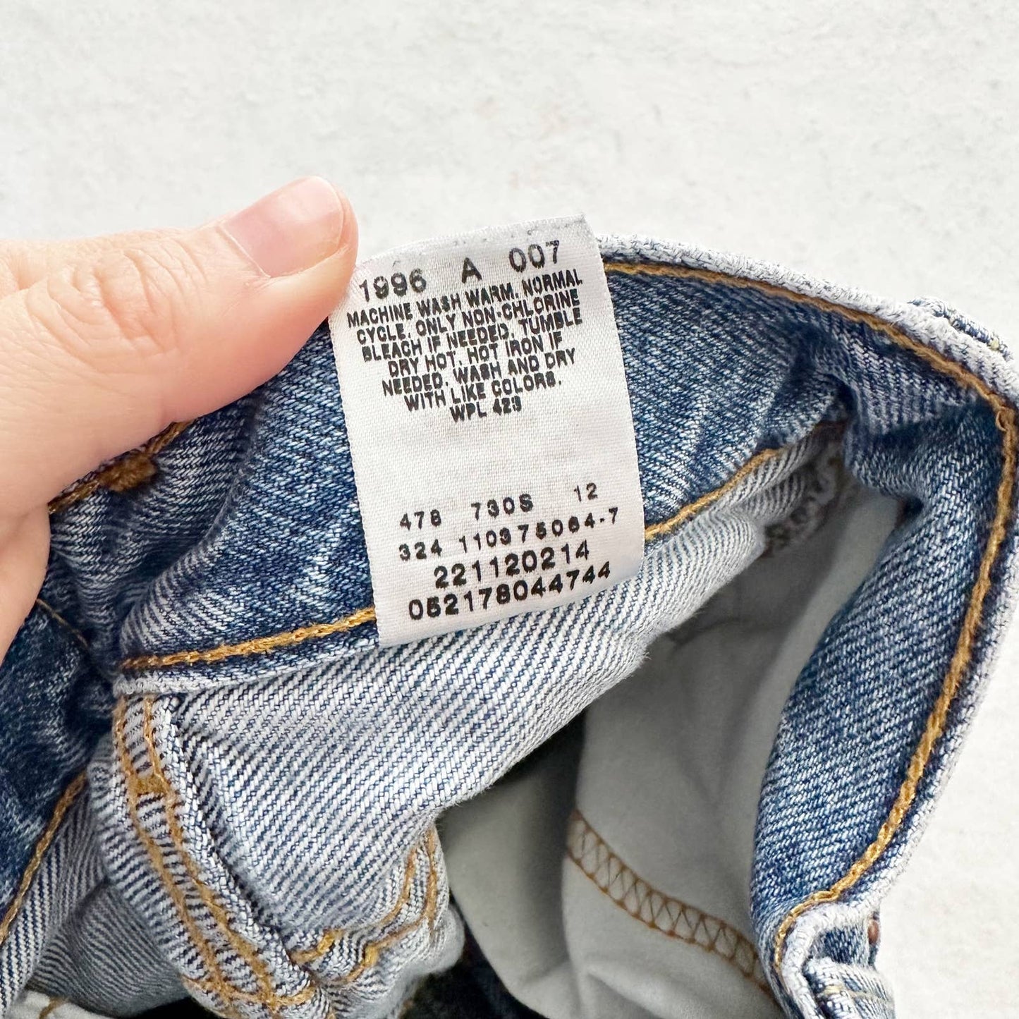 Y2K Levi’s 550 Medium Wash Jeans: 3T - Yellow Clover Vintage Kids Clothes