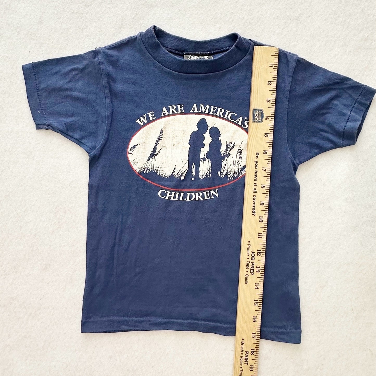Vintage America’s Children Single Stitch Graphic Tee: 6y - Yellow Clover Vintage Kids Clothes