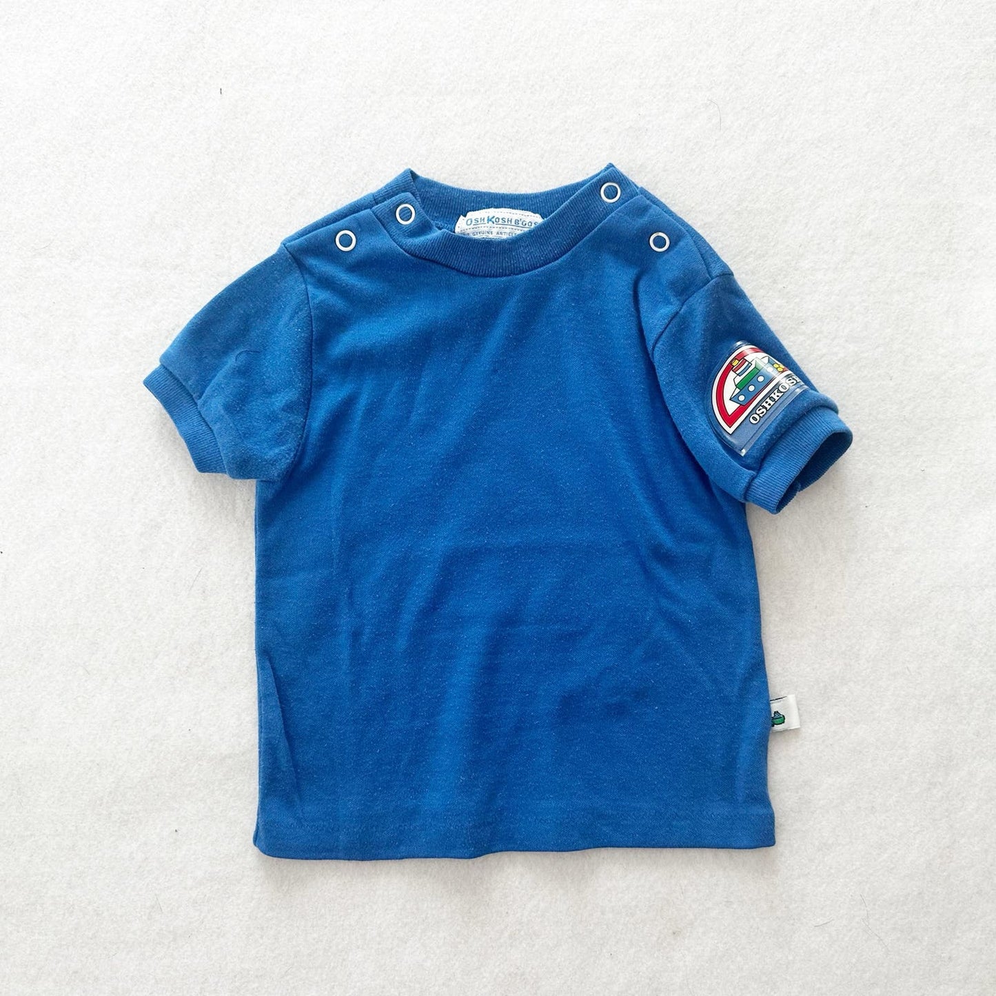 Vintage OshKosh Vinyl Boat Patch Layer Tee: 24m