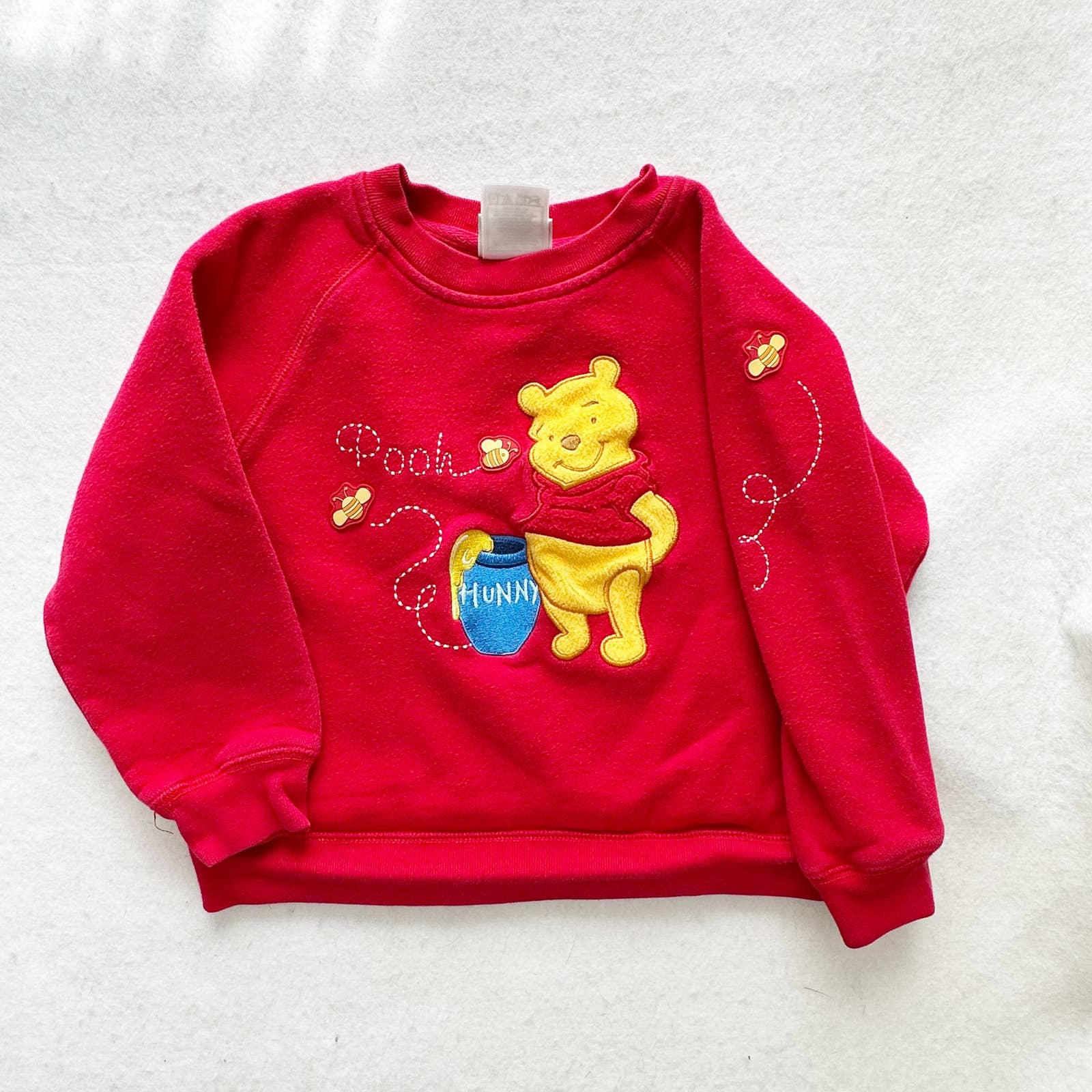 Vintage Disney Store Pooh and Bees Kids Sweatshirt
