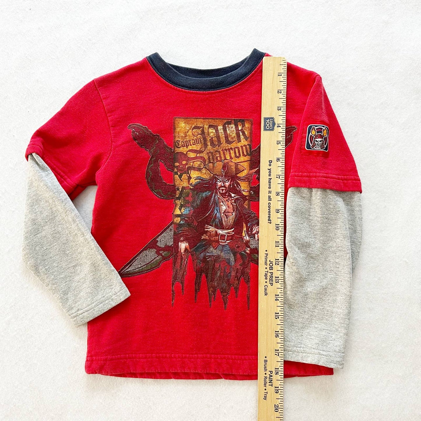 Y2K Pirates of the Caribbean Sweatshirt: 6y - Yellow Clover Vintage Kids Clothes