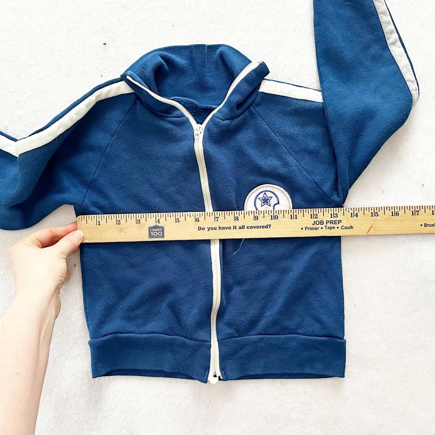 Vintage NFL Dallas Cowboys Sweatshirt Jacket: 4T? - Yellow Clover Vintage Kids Clothes