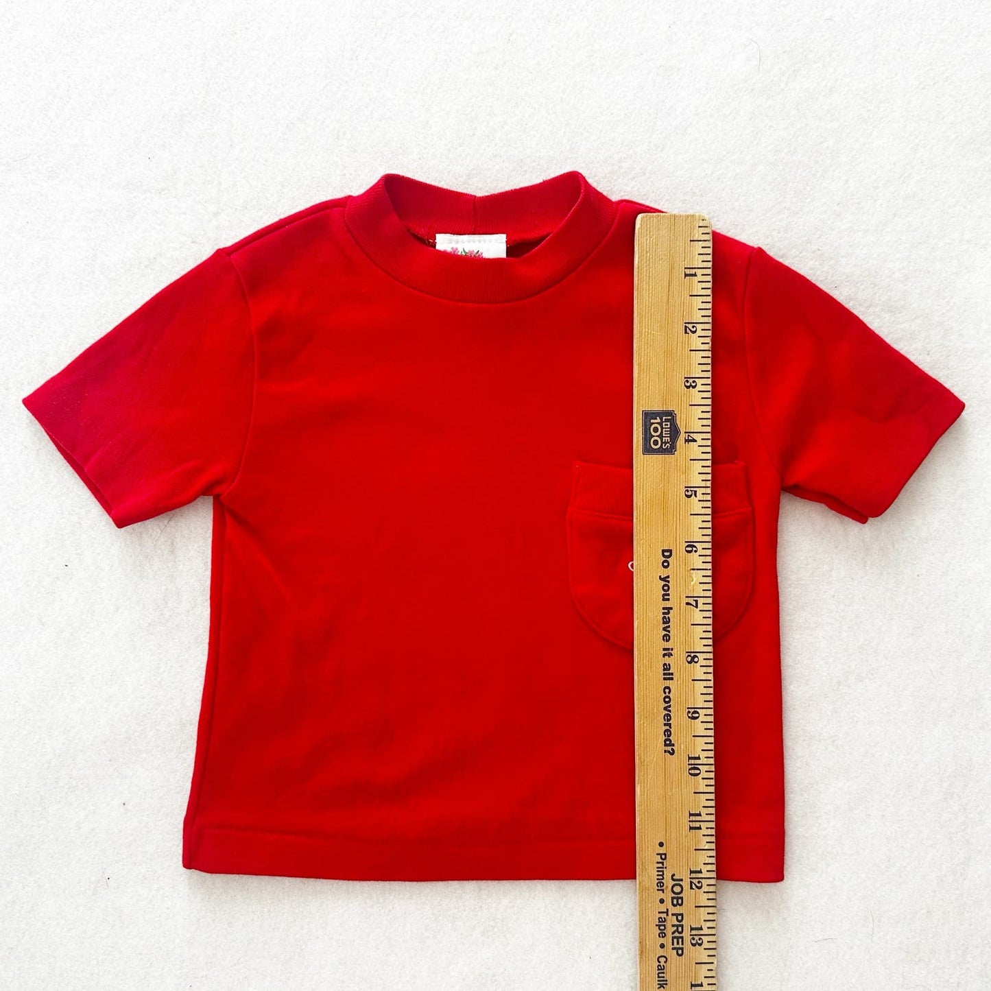 Vintage OshKosh Embroidered Logo Pocket Tee: 12m
