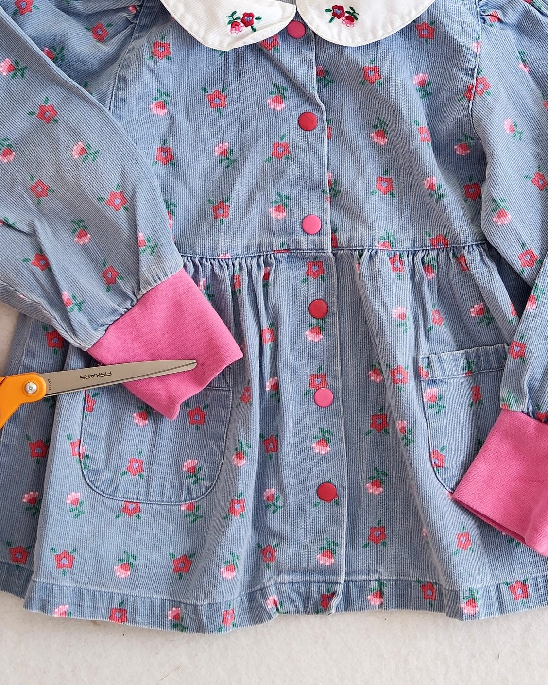 Vintage Gymboree School Yard 1996 Floral Top