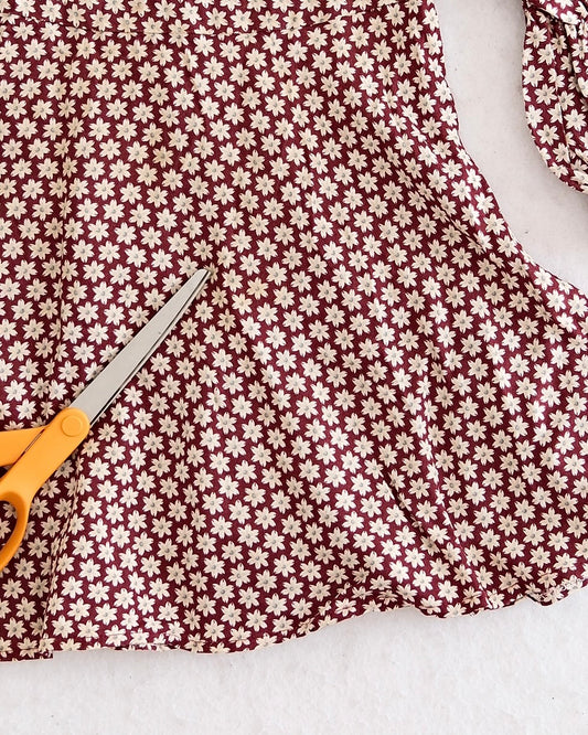 Vintage New Moves Daisy Print Dress: 4T?