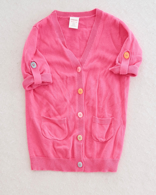 Y2K Gymboree Popsicle Party Cardigan + Patchwork Toddler Tank Bundle: 4T