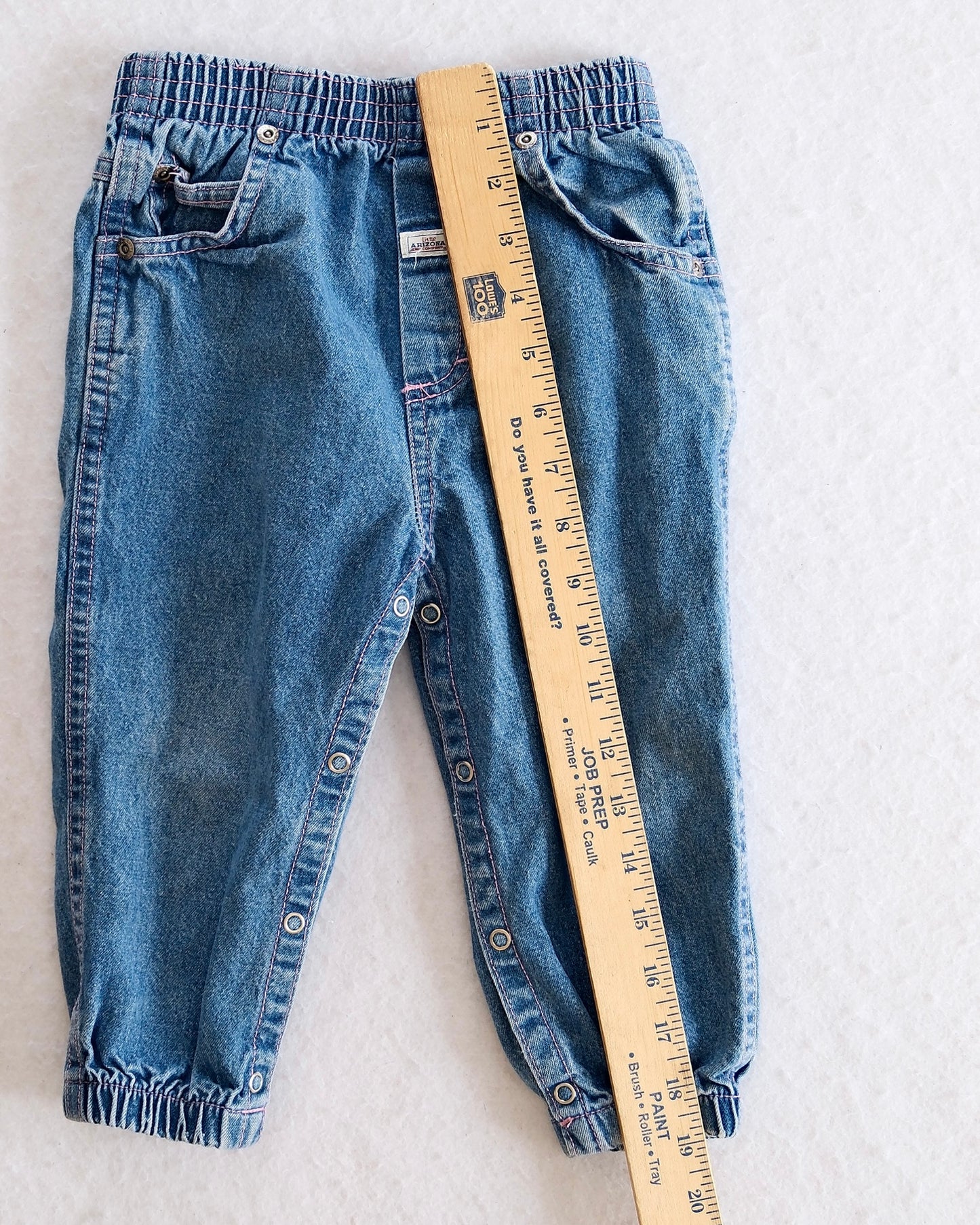 Vintage Arizona Denim Jogger Toddler Jeans: 24m