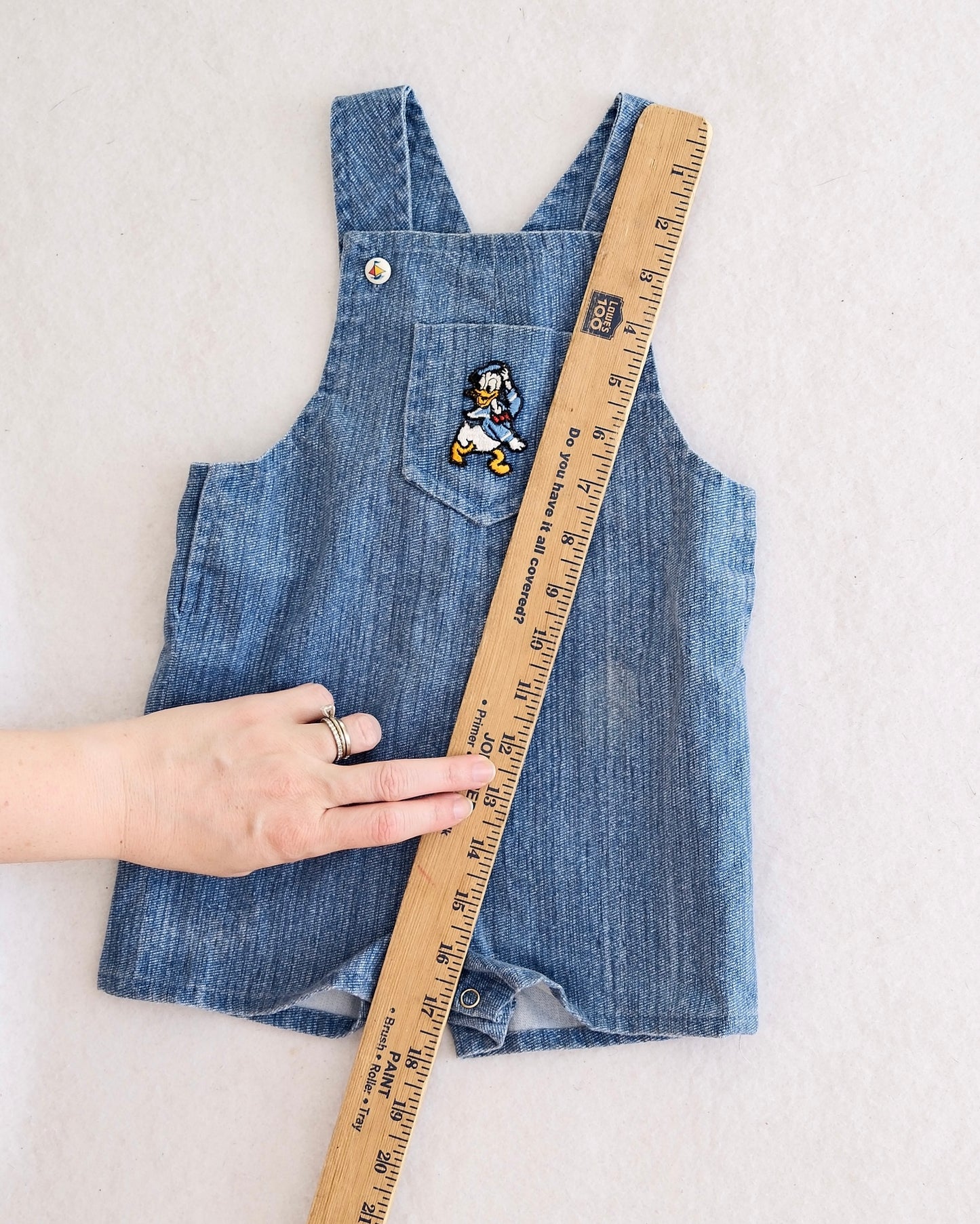 Vintage Handmade Disney Donald Sailor Romper: 12m?