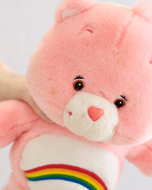 Vintage Care Bears Talking Cheer Bear Plush