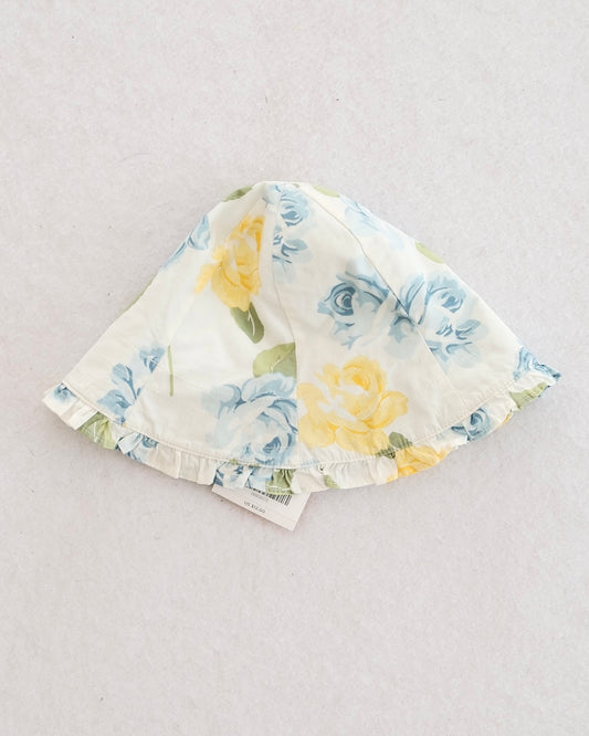 Vintage Gymboree Rosy Floral Bucket Hat: 12-24m