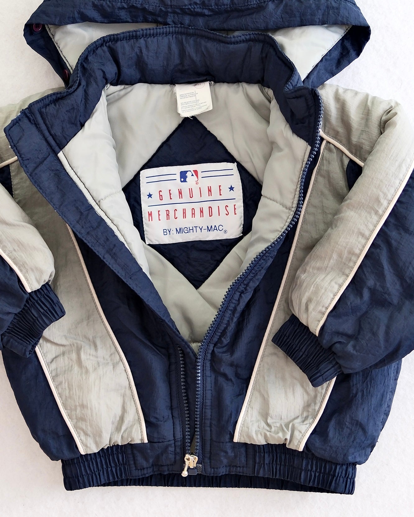 Vintage Genuine Merchandise New York Yankees Puffer Coat - Yellow Clover Vintage Kids Clothes