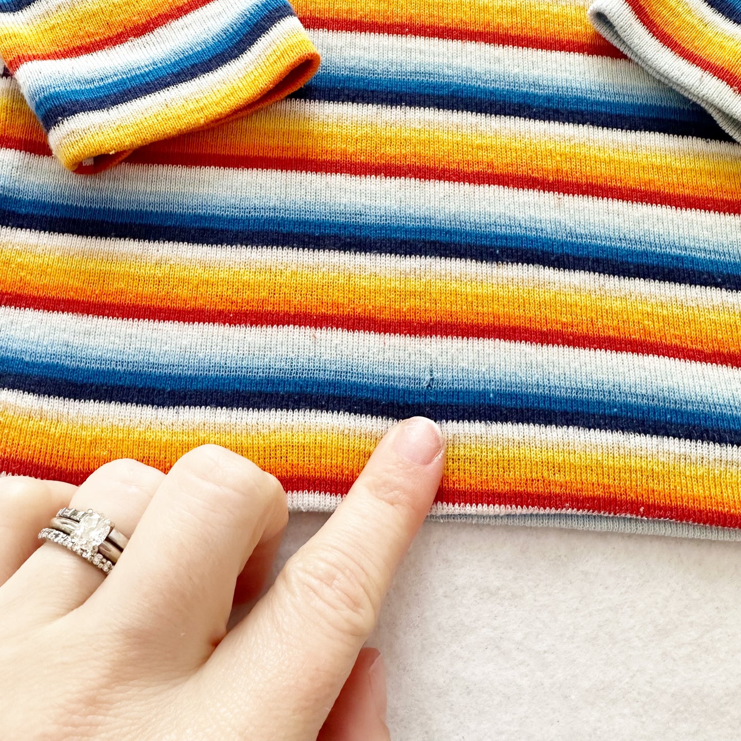 Vintage Royal Heir Striped Turtleneck: 24m?