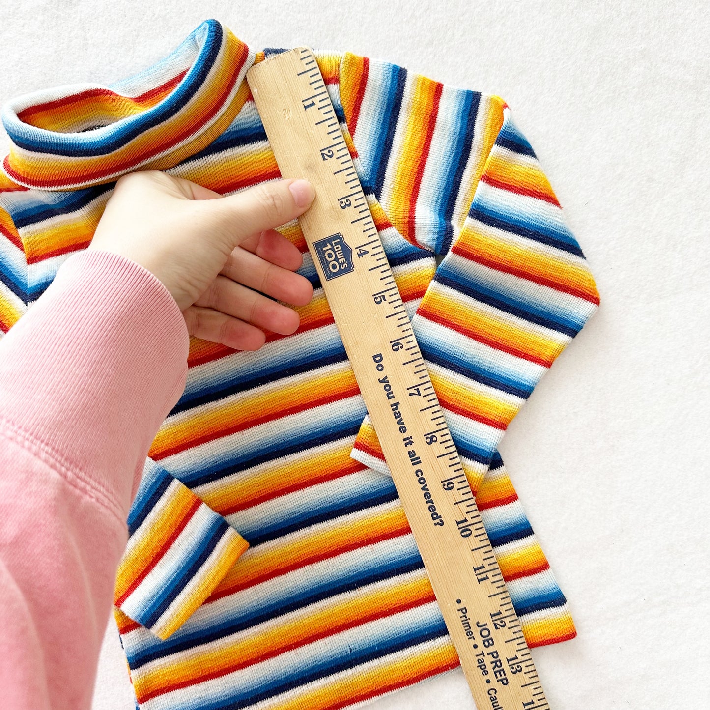 Vintage Royal Heir Striped Turtleneck: 24m?