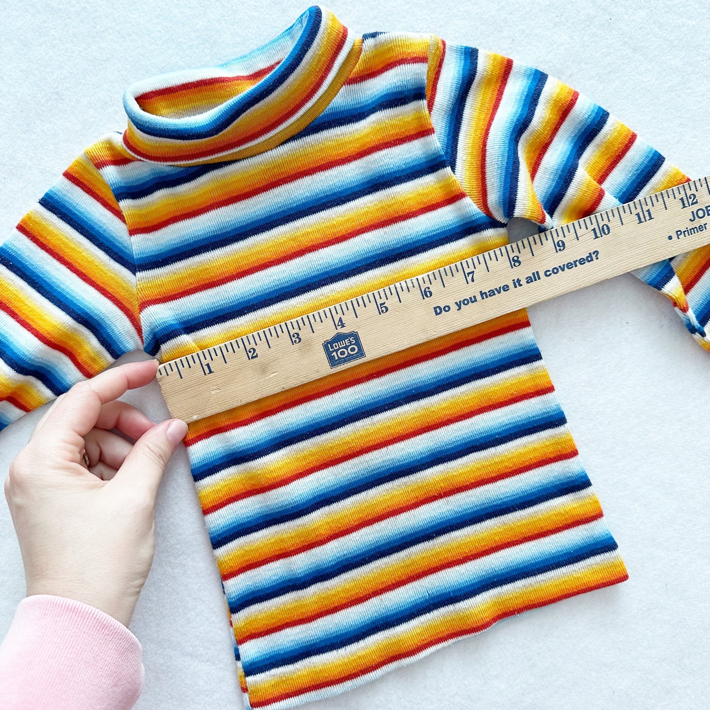 Vintage Royal Heir Striped Turtleneck: 24m?