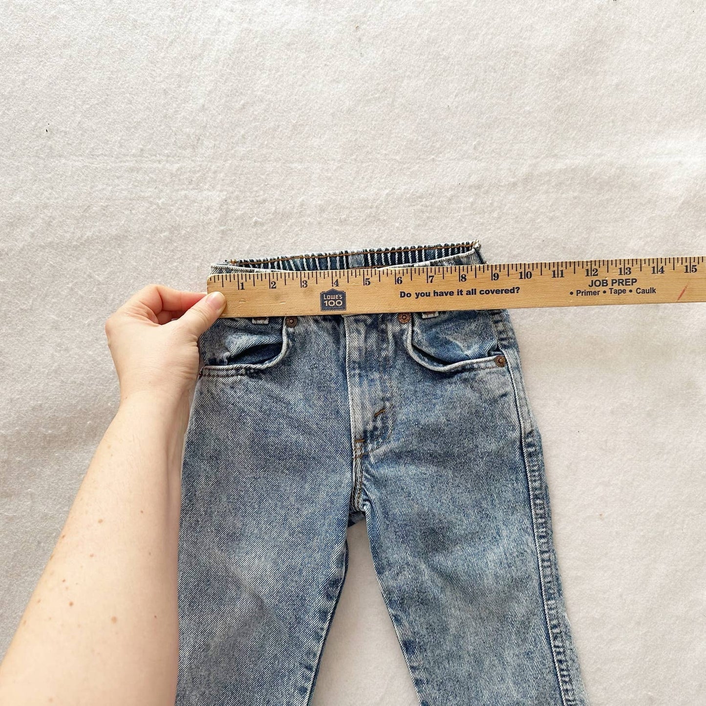 Vintage Levi’s Orange Tab Acid Wash Jeans: 24m? - Yellow Clover Vintage Kids Clothes