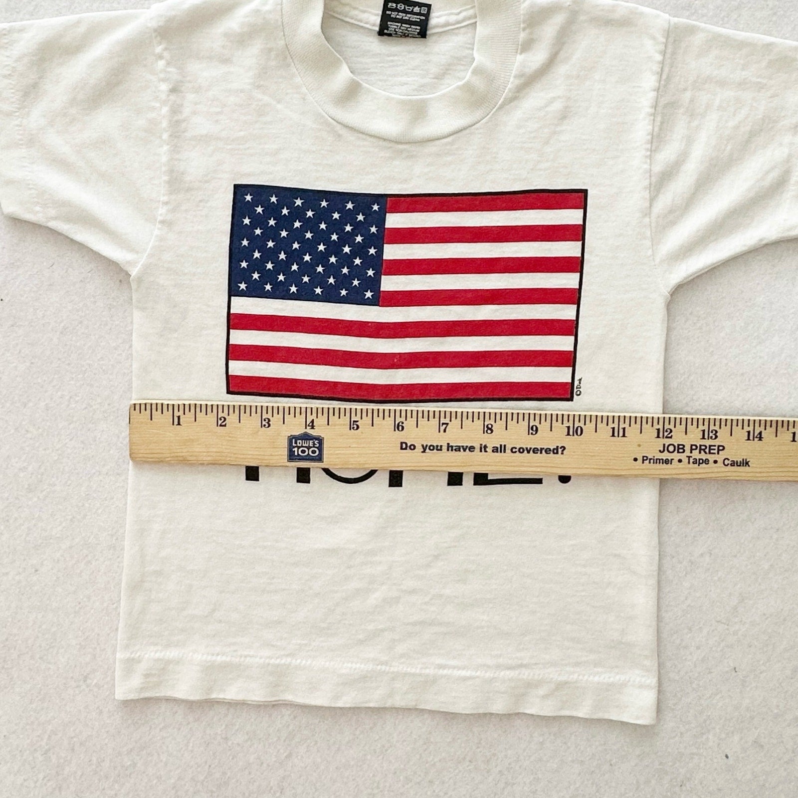 Vintage Screen Stars American Flag Home Tee: 5T - Yellow Clover Vintage Kids Clothes