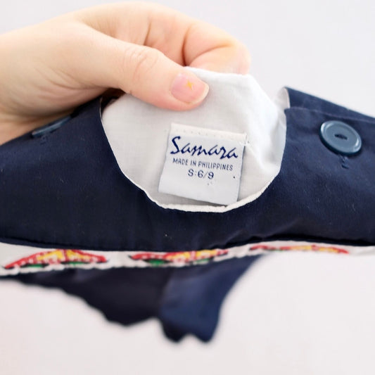 Vintage Samara Car Baby Jon Jon Romper, 6-9M
