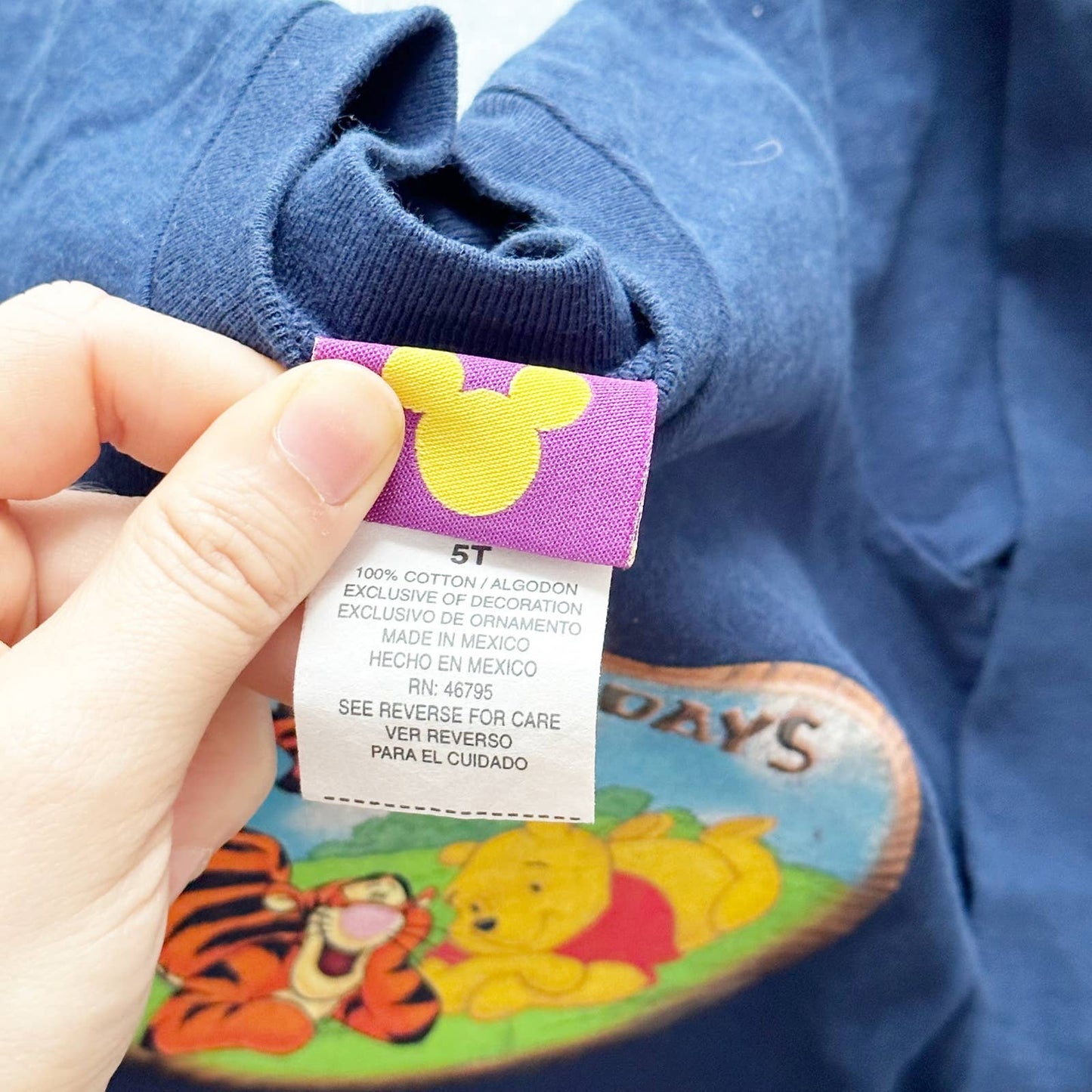 Y2K Winnie the Pooh 100 Acres Tee: 5T