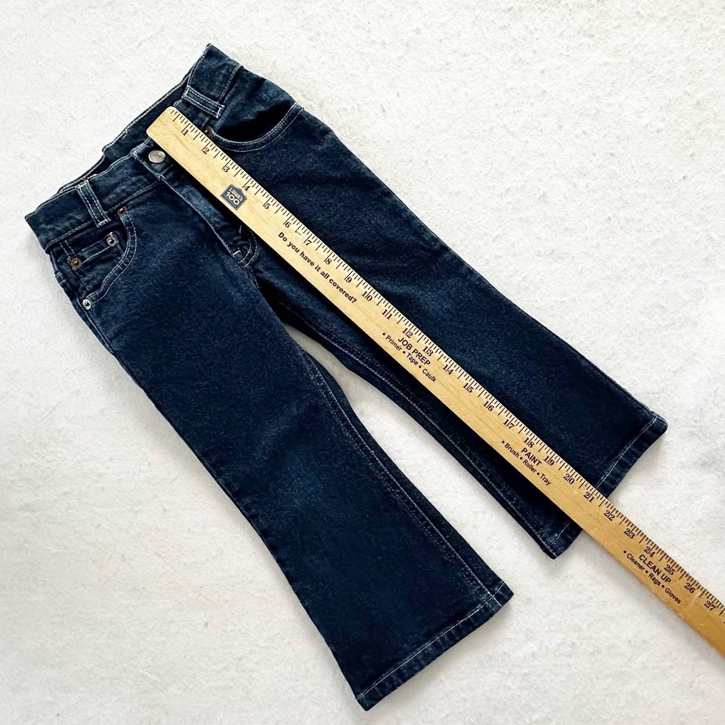 Vintage Levi’s 517 Dark Wash Stretch Kids Jeans: 3T? - Yellow Clover Vintage Kids Clothes