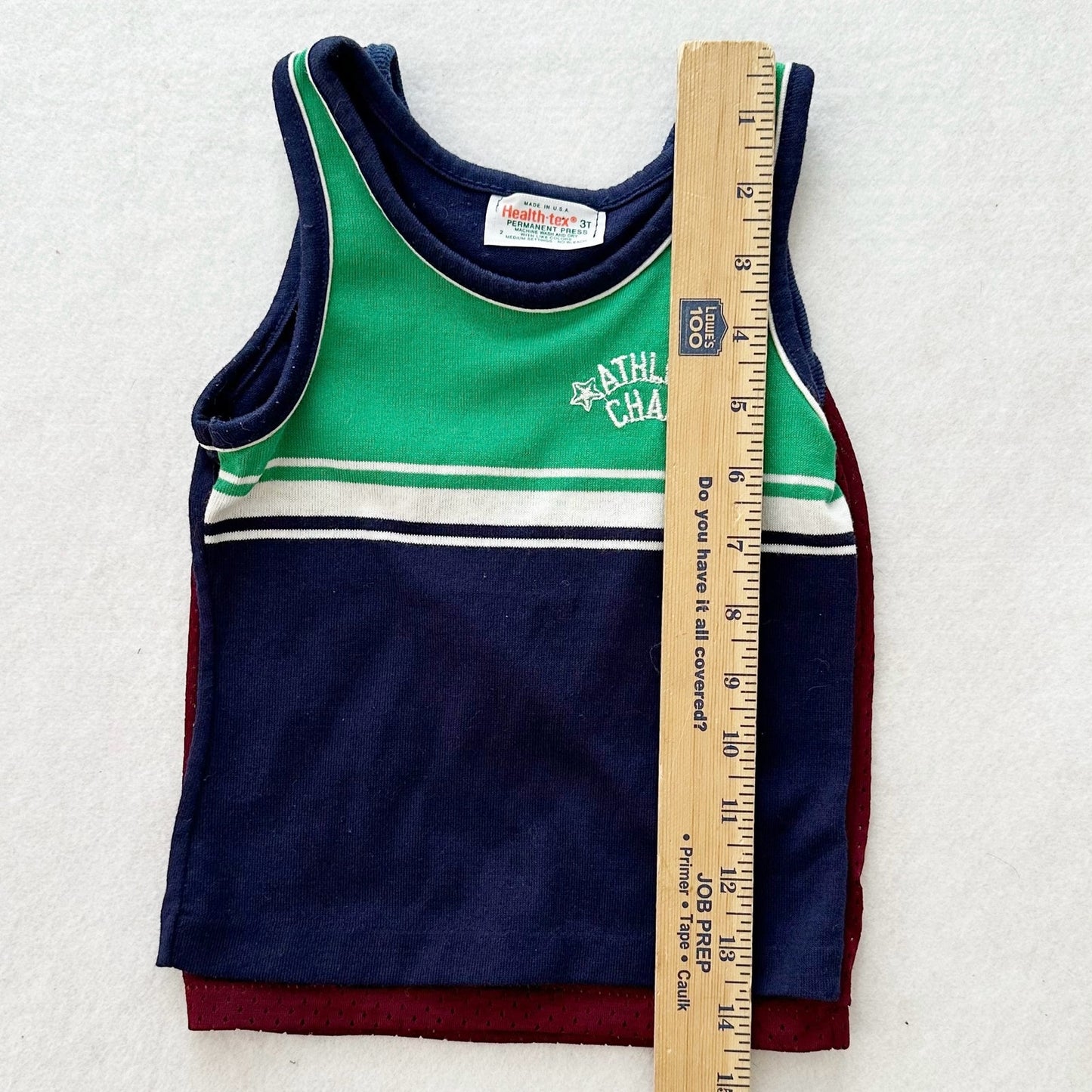 Vintage Bundle of Healthtex + JR Tank Tops: 2T? - Yellow Clover Vintage Kids Clothes