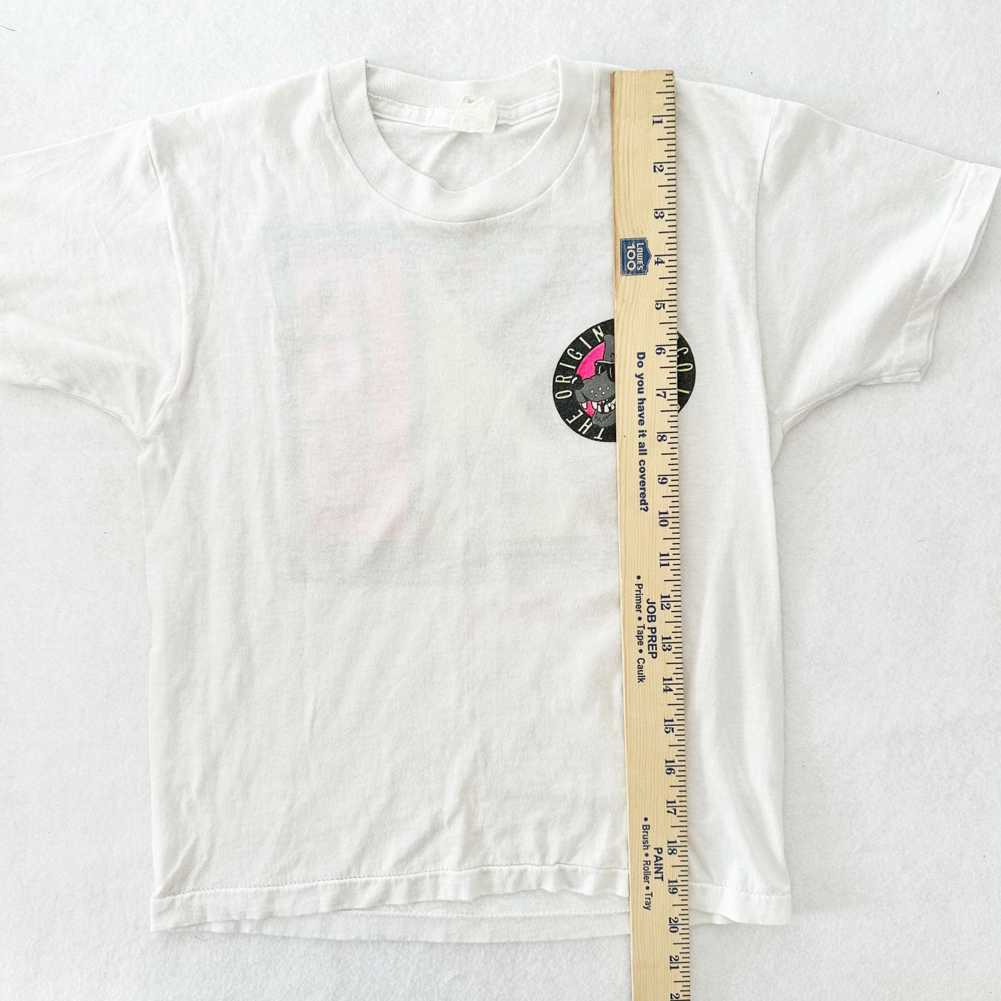 Vintage Loco Lobo Graphic Tee: 7/8y? - Yellow Clover Vintage Kids Clothes