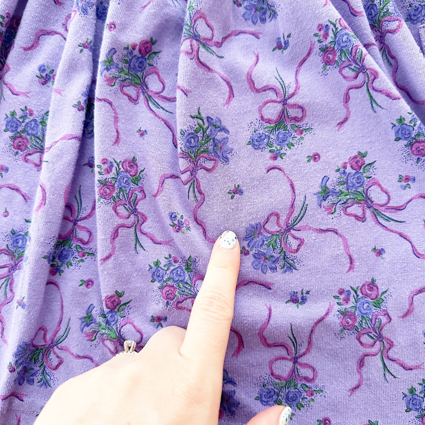 Vintage Kokomo Kids Floral Bouquet Print Dress: 2-4T? - Yellow Clover Vintage Kids Clothes