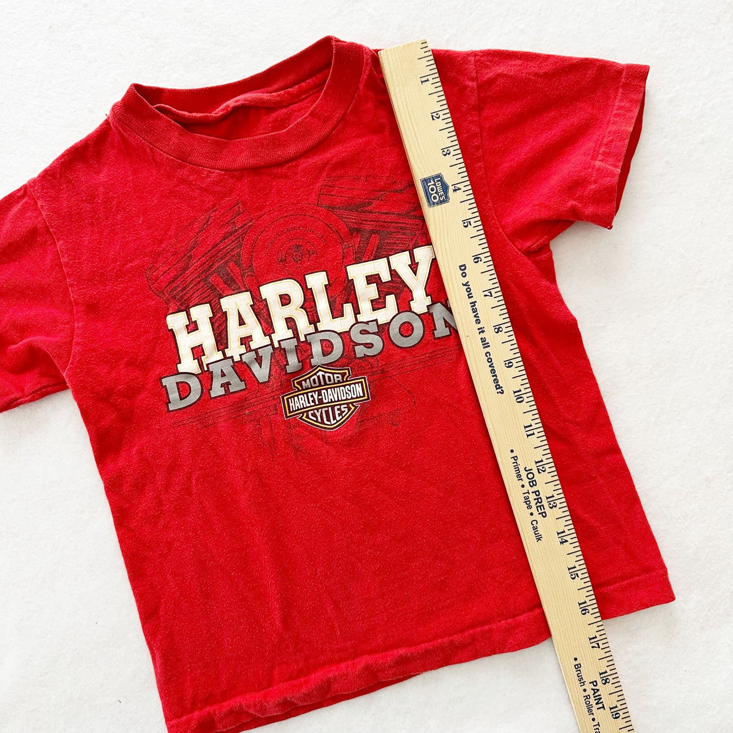 Vintage Harley Davidson Single Stitch Tee: 4/5T - Yellow Clover Vintage Kids Clothes
