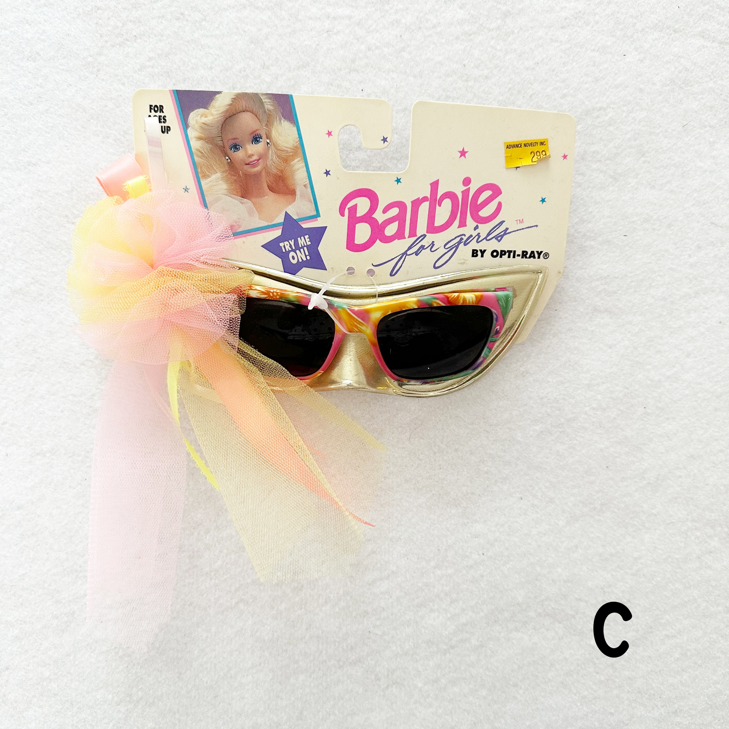 Vintage Barbie Sunglasses - Yellow Clover Vintage Kids Clothes