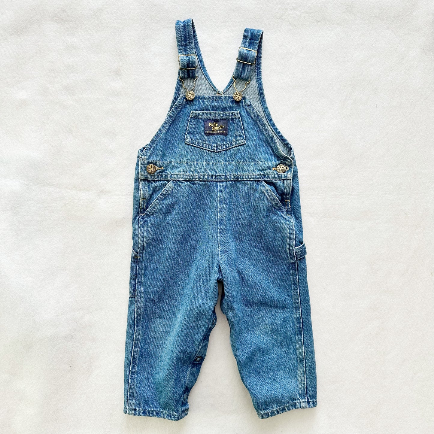 Vintage OshKosh Baby B’gosh Medium Denim Overalls: 18m