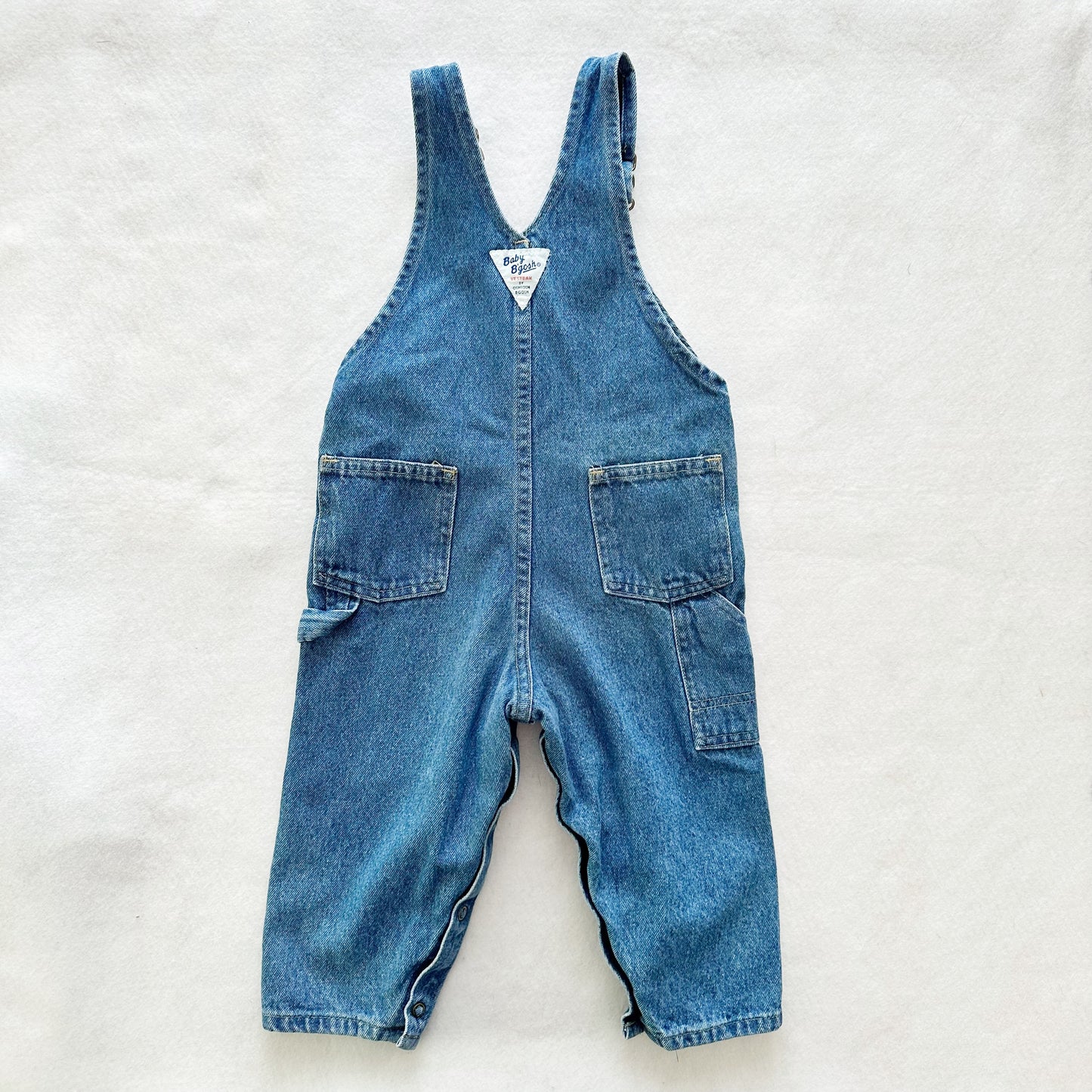 Vintage OshKosh Baby B’gosh Medium Denim Overalls: 18m