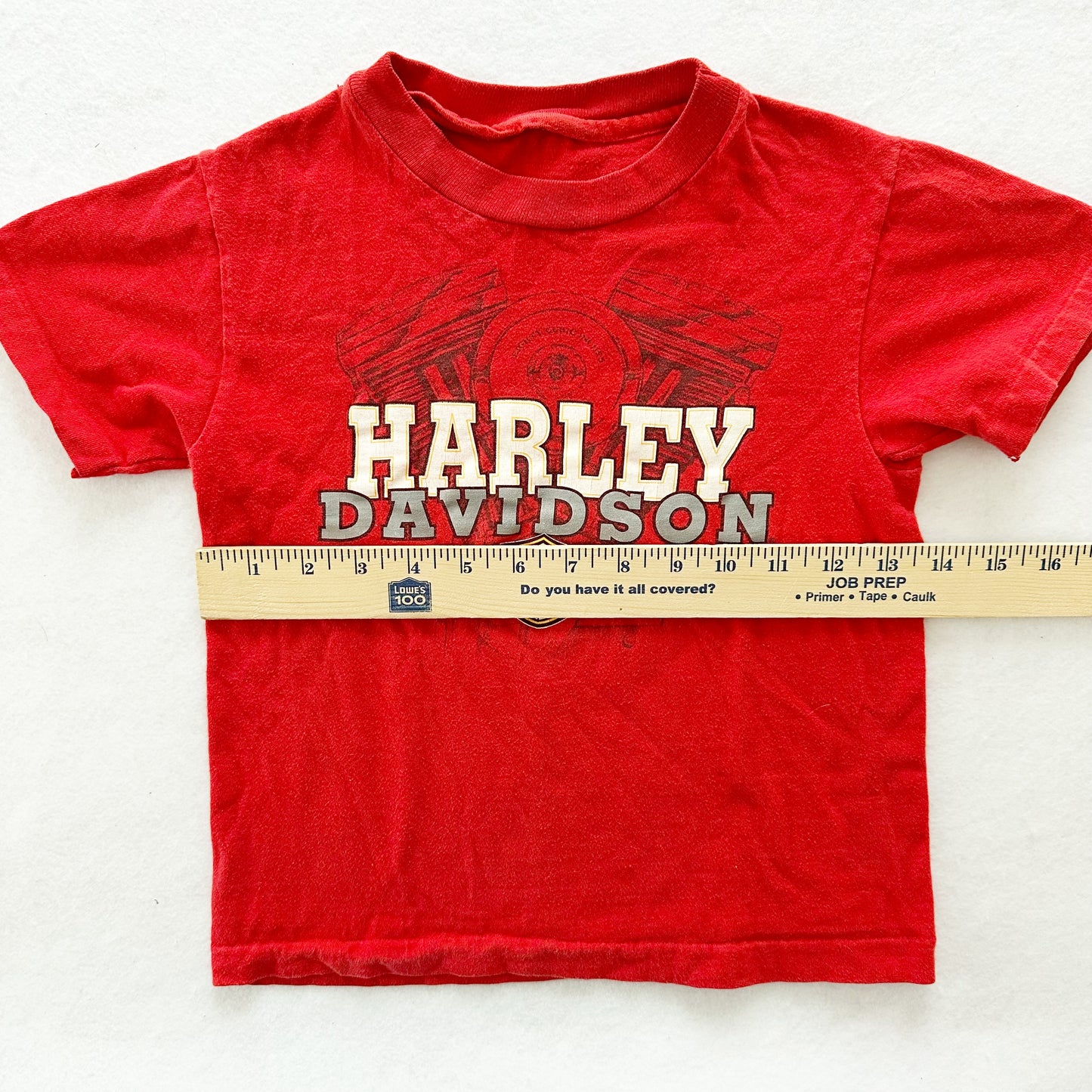 Vintage Harley Davidson Single Stitch Tee: 4/5T - Yellow Clover Vintage Kids Clothes