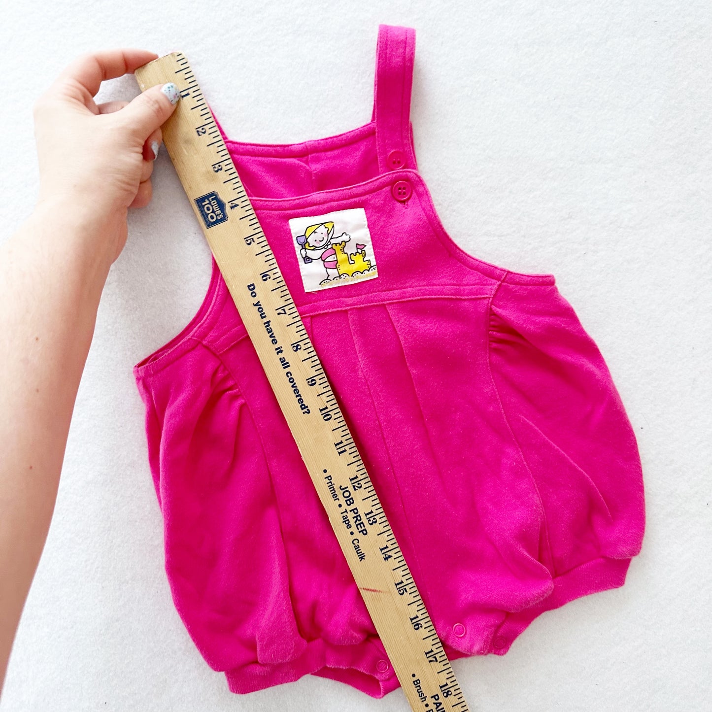 Vintage Beach Girl Bubble Romper: 18/24m?