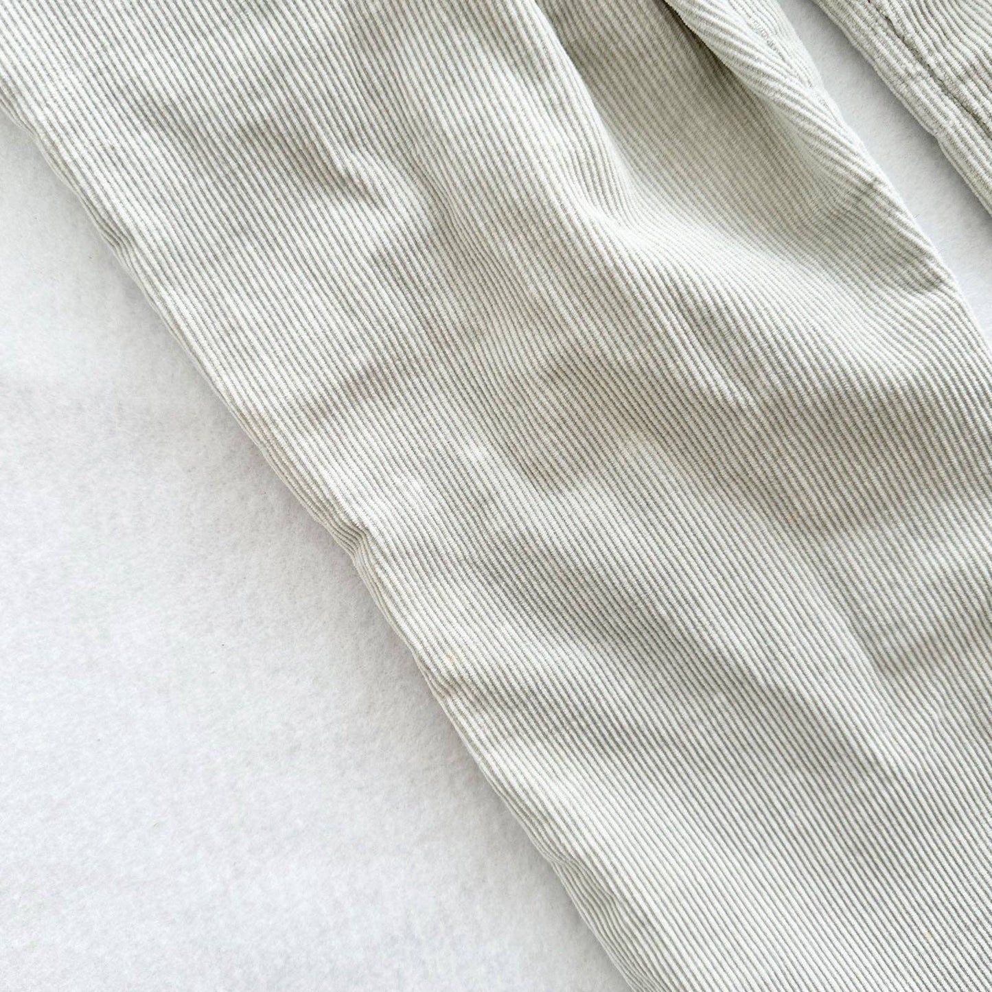 Vintage Levi’s Light Gray Cord Overalls: 5y - Yellow Clover Vintage Kids Clothes
