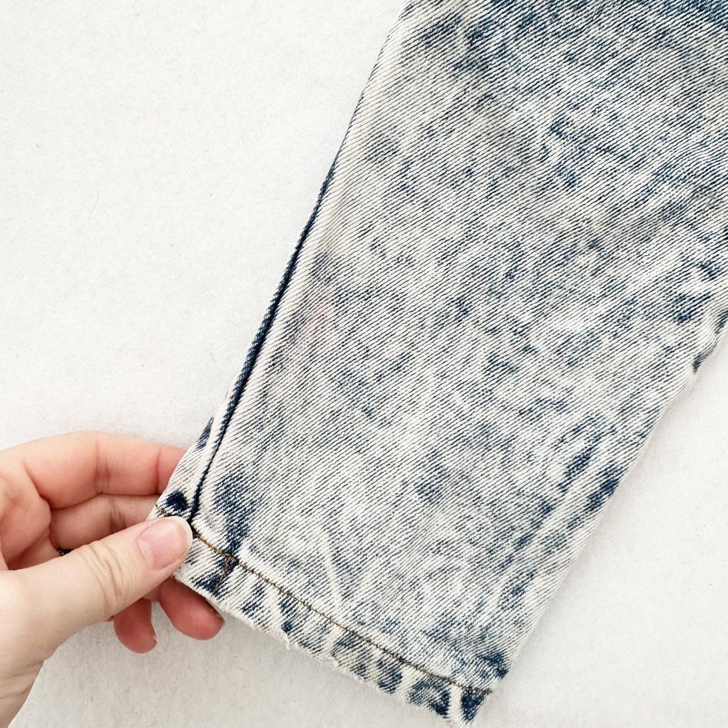 Vintage Acid Wash Toddler Jeans: 24m?