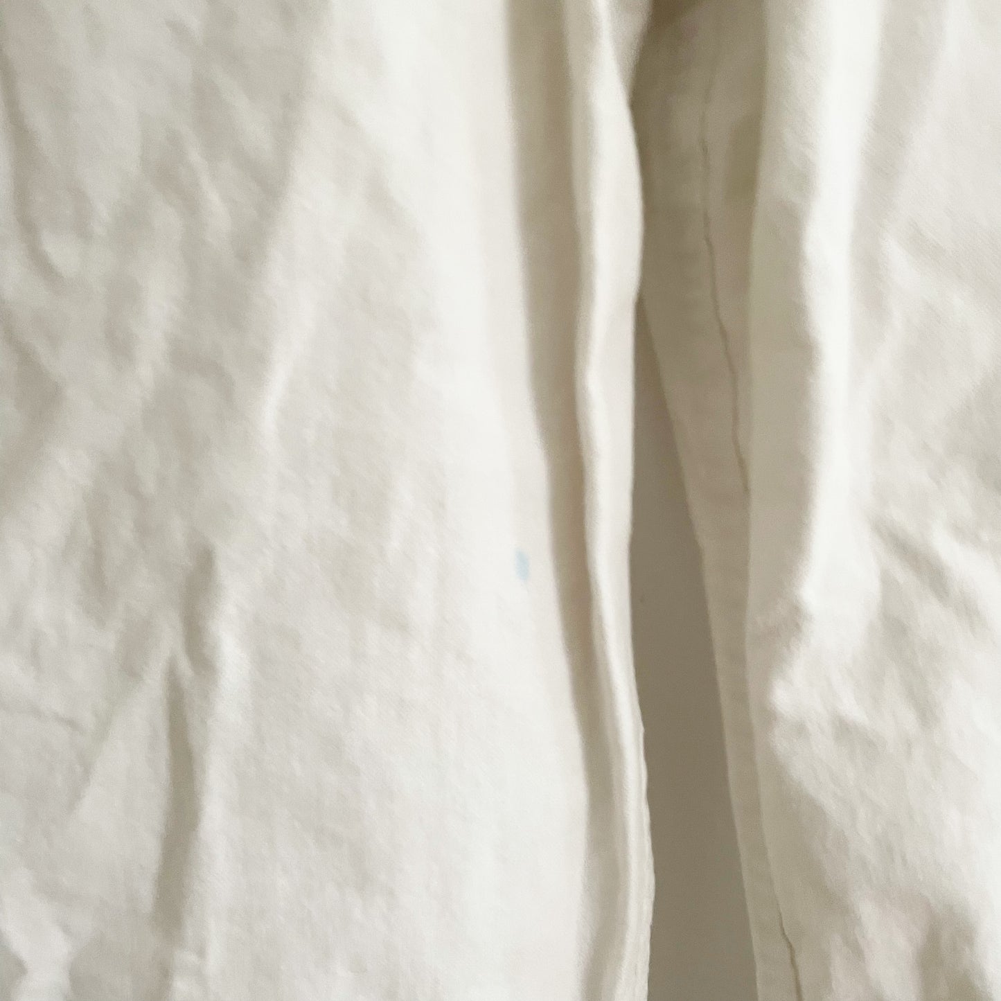 OshKosh Classic Cut White Overalls - Yellow Clover Vintage Kids Clothes