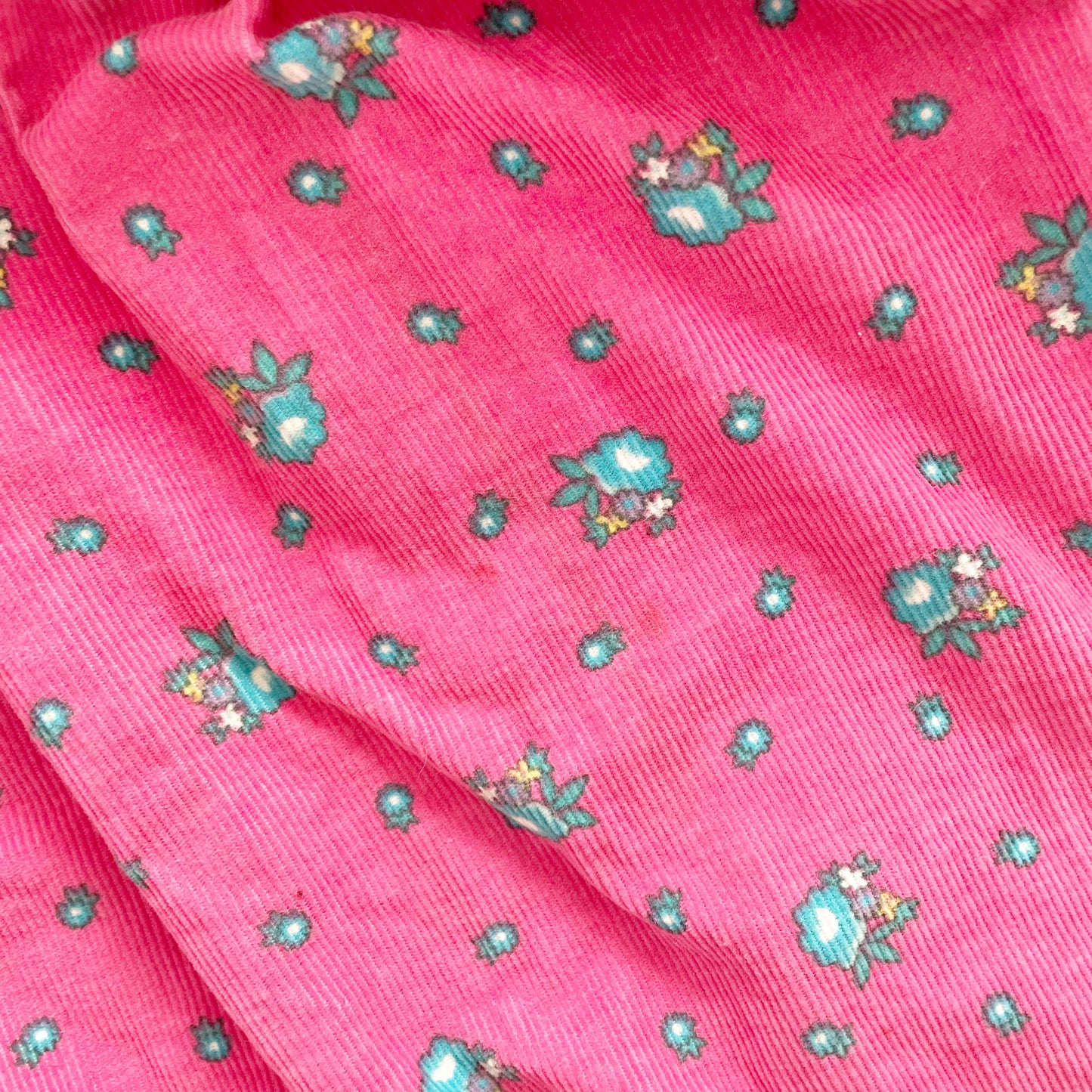 OshKosh Cord Floral Collared Dress