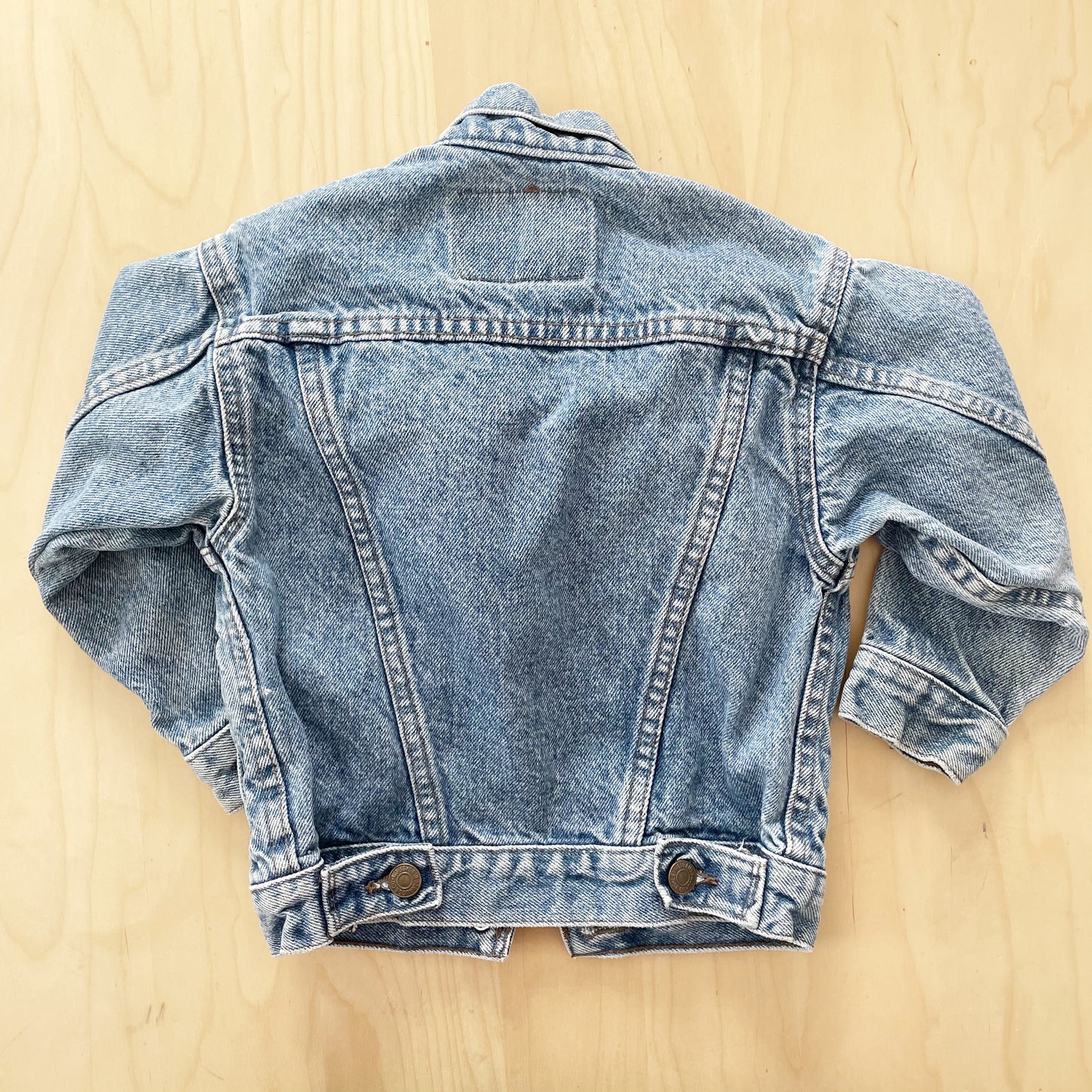 Vintage Levi’s Denim Jacket - Yellow Clover Vintage Kids Clothes