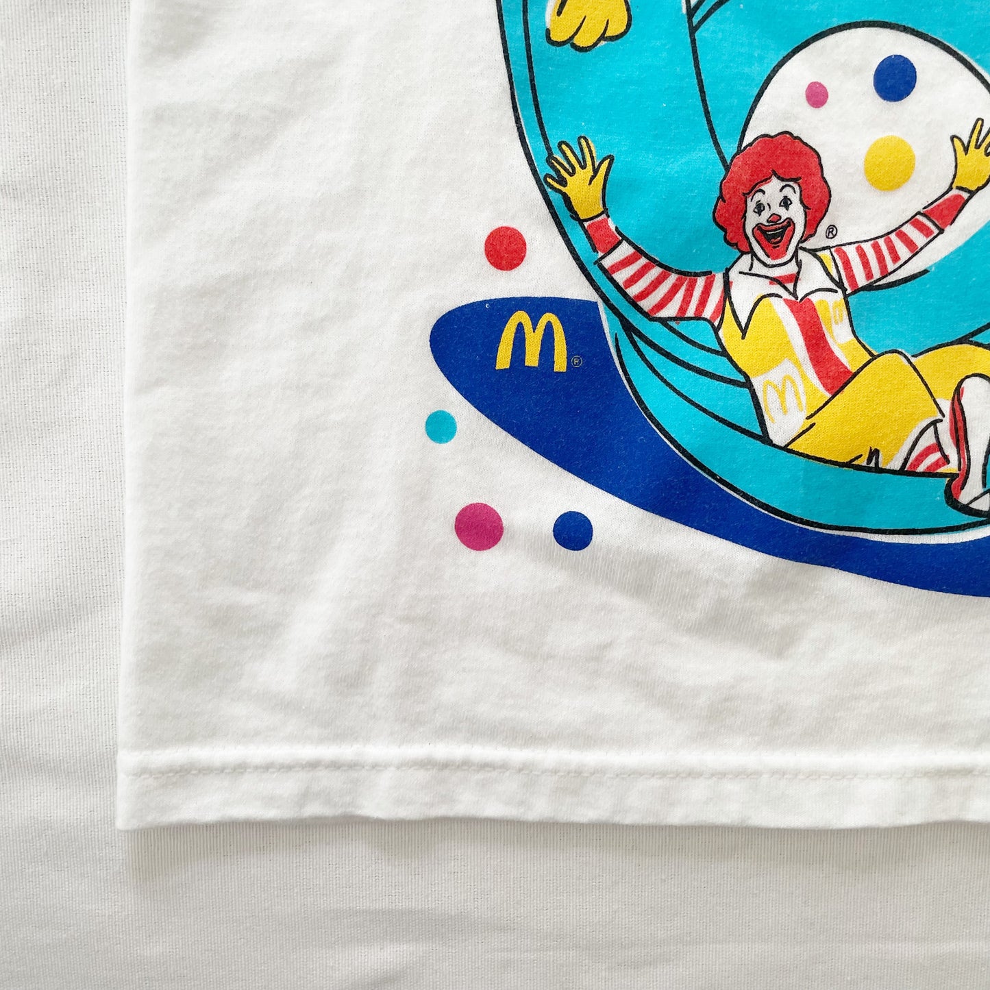McDonald’s Characters Graphic Tee • 2/4y - Yellow Clover Vintage Kids Clothes