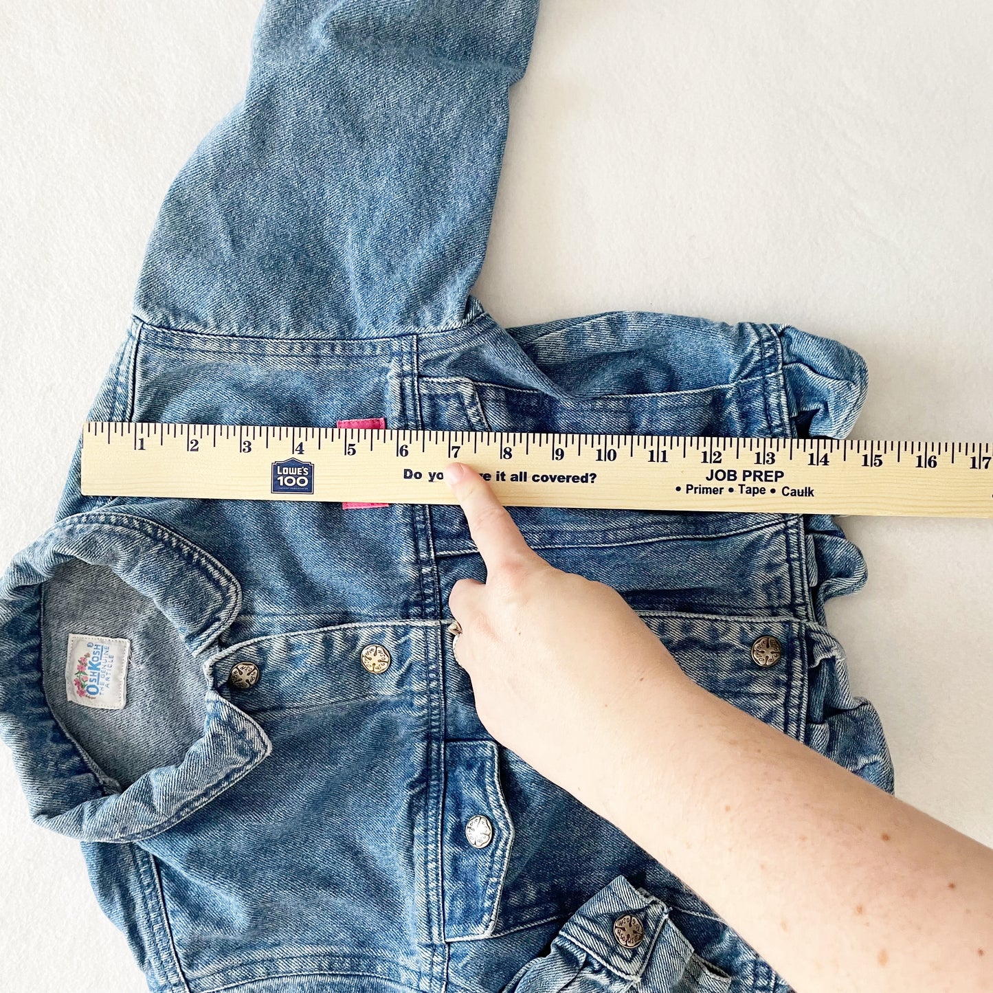 OshKosh Ruffle Denim Jacket