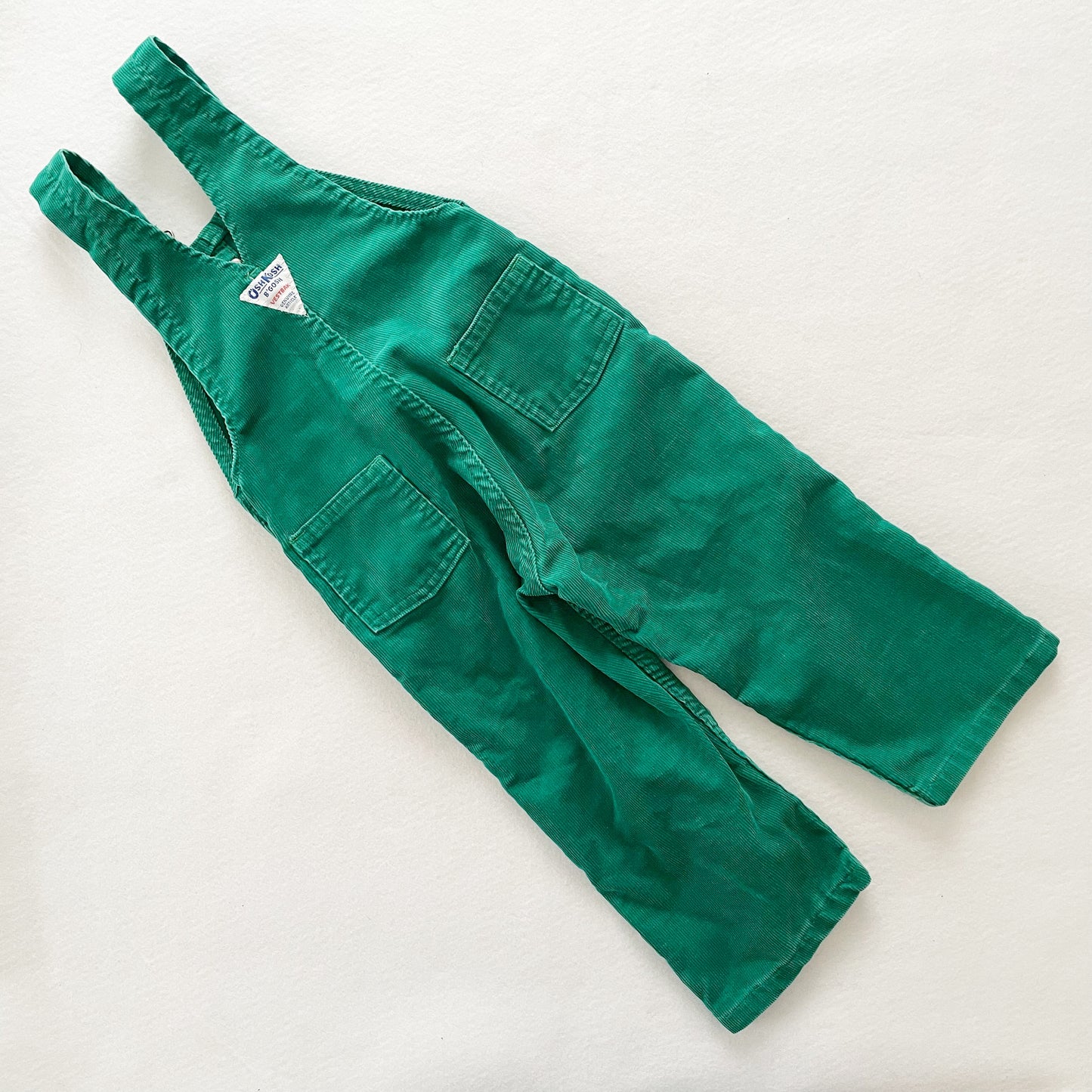 OshKosh Emerald Green Cord Overalls